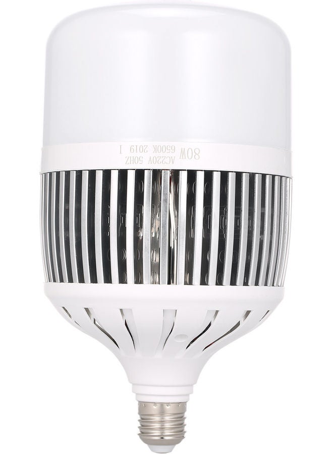 LED T Bubble Fin Appearance Light White 24.50x13.00x13.00cm - Image 1