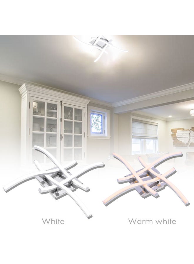 4 Branches LED Ceiling Light White 37.00x8.00x15.00cm - Image 3