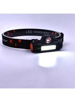 Generic Mini USB Rechargeable COB LED Headlamp Black 9.00x6.50x6.50cm  - Image 3
