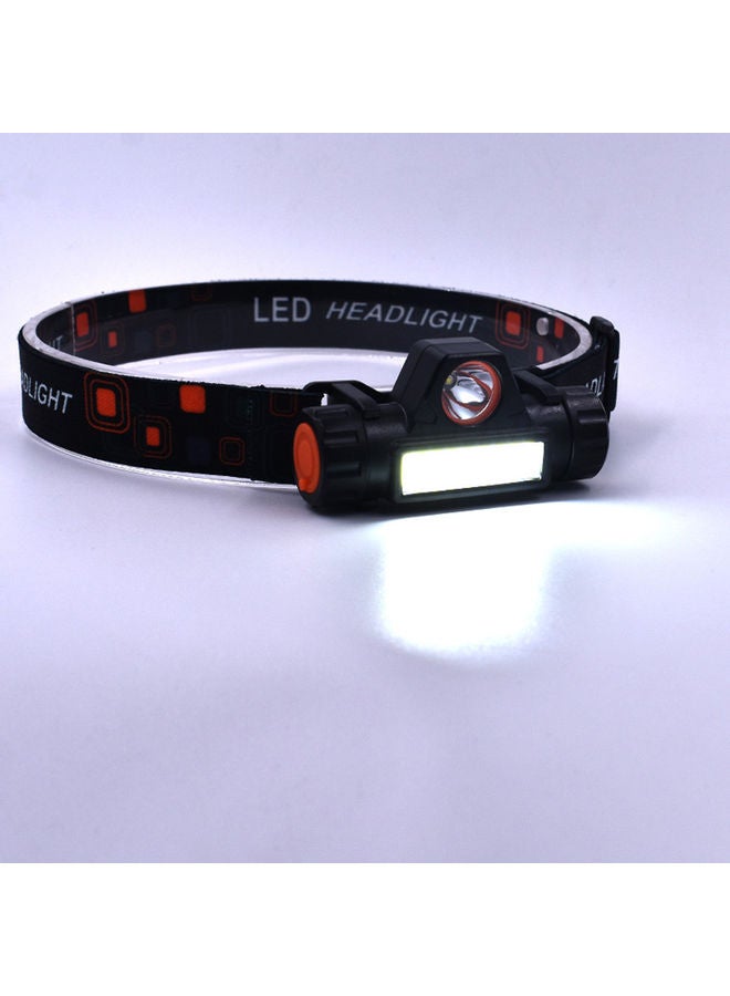 Generic Mini USB Rechargeable COB LED Headlamp Black 9.00x6.50x6.50cm  - Image 3