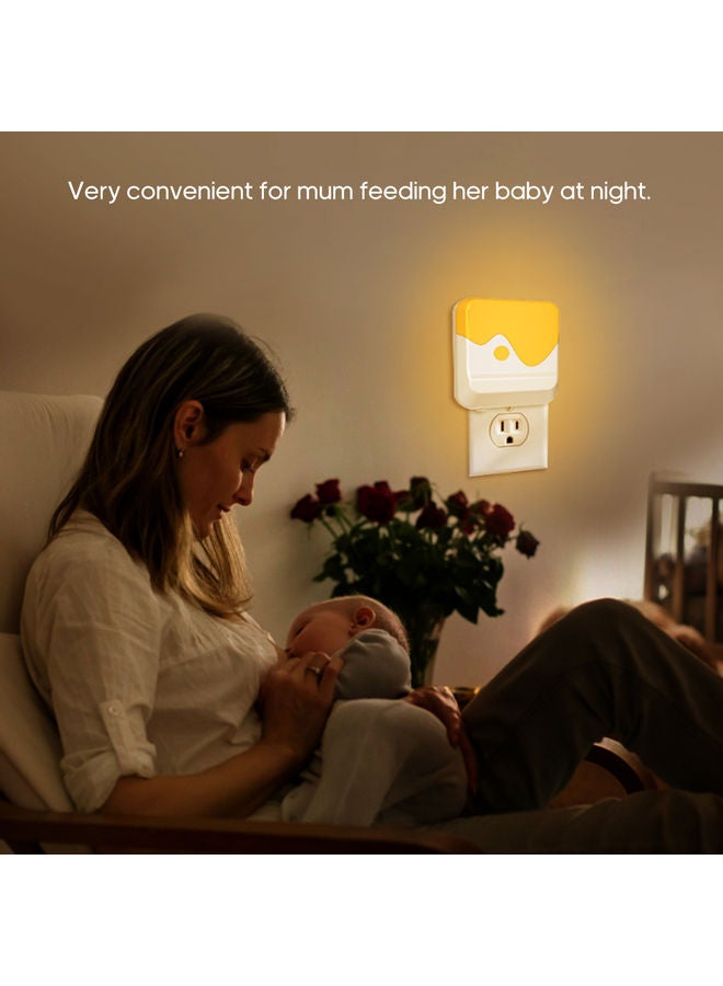LED Night Light Wall Lamp Warm white 9.00x8.20x8.20cm - Image 5