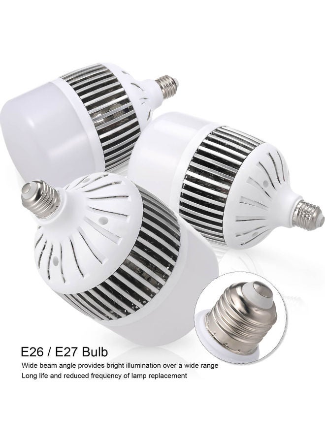 LED T Bubble Fin Appearance LED Light White 27.00x15.50x15.50cm - Image 2