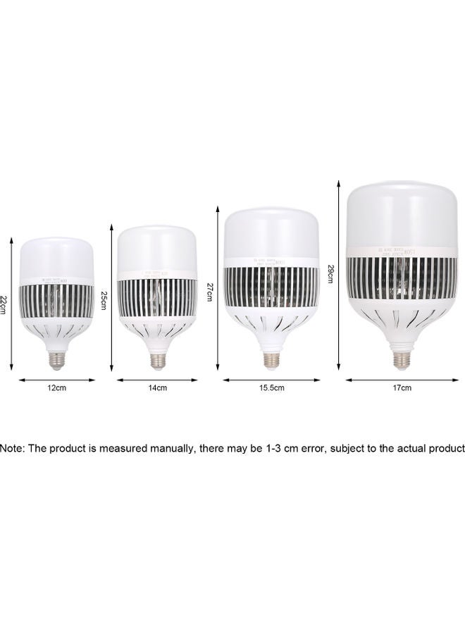 LED T Bubble Fin Appearance LED Light White 27.00x15.50x15.50cm - Image 3