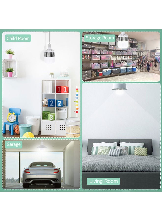 LED T Bubble Fin Appearance LED Light White 27.00x15.50x15.50cm - Image 5