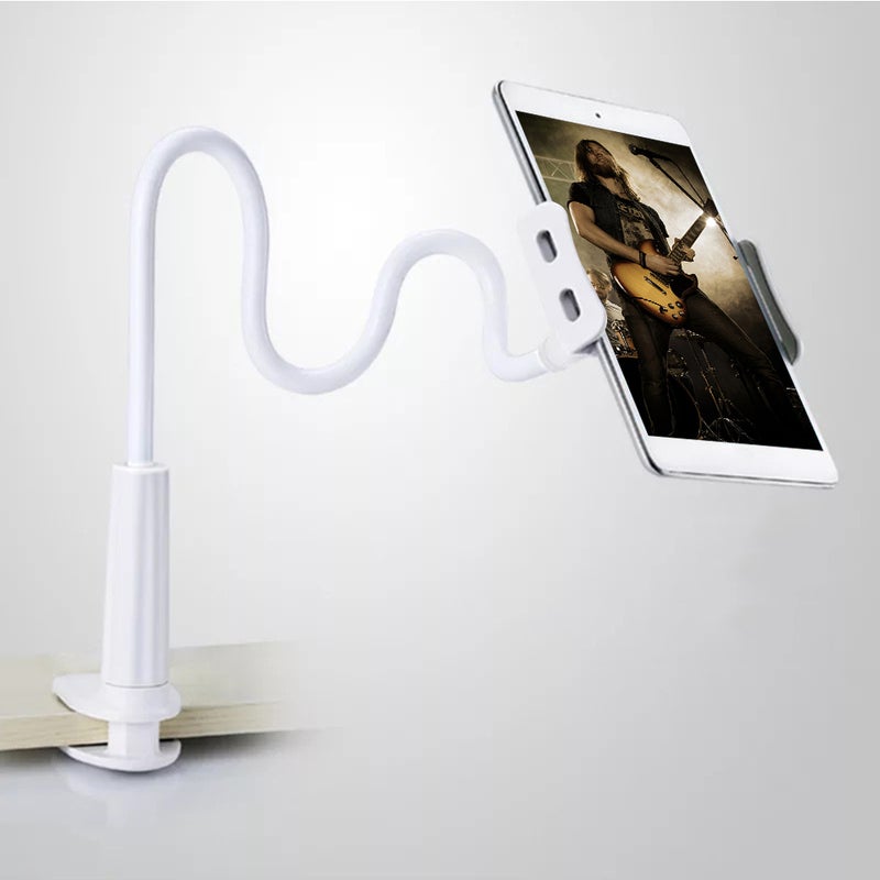 Generic Flexible Long Arm Lazy Phone Stand White  - Image 2