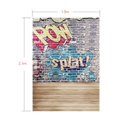 ANDOER 5 x7ft High Quality Varied Photography Background Cloth Multicolor  - Image 2