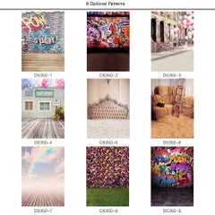 ANDOER 5 x7ft High Quality Varied Photography Background Cloth Multicolor  - Image 3