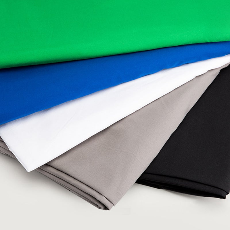 قطعة قماش خلفية للتصوير الفوتوغرافي في الأستوديو مصنوعة من القطن بحجم 10 * 13 قدم رمادي - Image 5