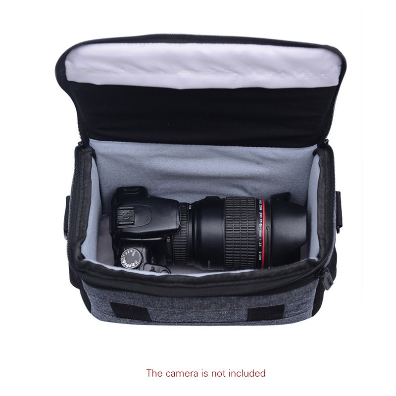 Generic SLR/DSLR Shoulder Carrying Camera Bag Gray  - Image 3