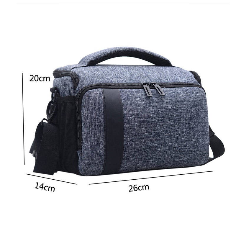 Generic SLR/DSLR Shoulder Carrying Camera Bag Gray  - Image 2