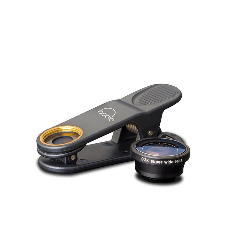 Generic - Professional HD 0.3X Ultra-Wide Angle Lens Black - Image 1
