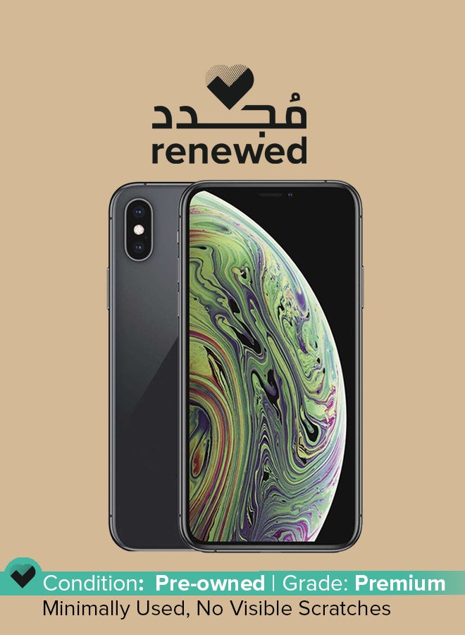 Apple Renewed - iPhone Xs Max Dual SIM With FaceTime Space Gray 64GB 4G LTE - Image 1