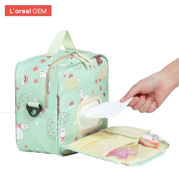 Multi-Use Zipper Pouch Baby Diaper Storage Bag  - Image 5
