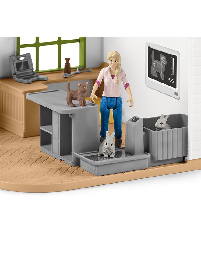 Schleich Farm World 27-Piece Vet Practice Playset 32x17x35cm - Image 4