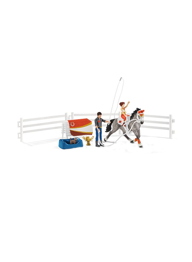 Schleich Horse Club Mia'S Vaulting Set 25x12x33cm - Image 1