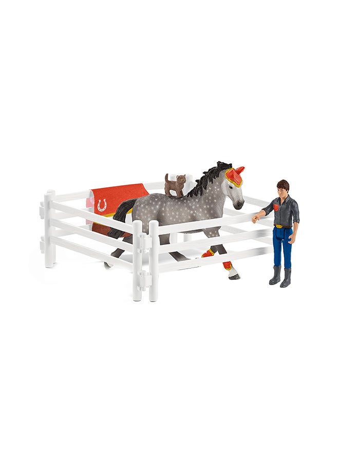 Schleich Horse Club Mia'S Vaulting Set 25x12x33cm - Image 4