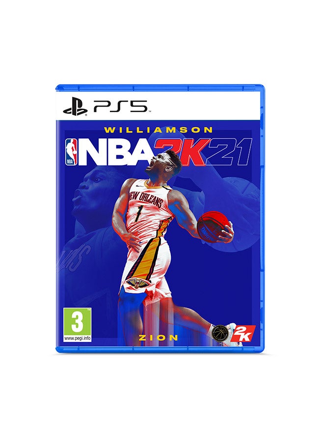 لعبة الفيديو "NBA 2K21" - (إصدار عالمي) - رياضات - بلايستيشن 5 (PS5) - v1608199530/N43092639A_1