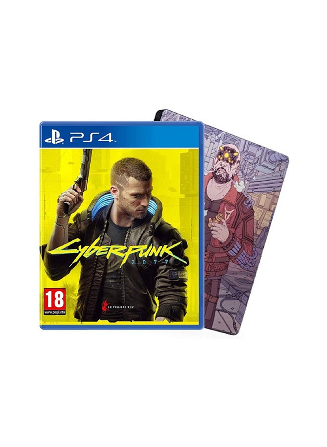 CD PROJEKT RED - Cyberpunk 2077 With Steelbook - English/Arabic - (UAE Version) - action_shooter - playstation_4_ps4 - Image 1