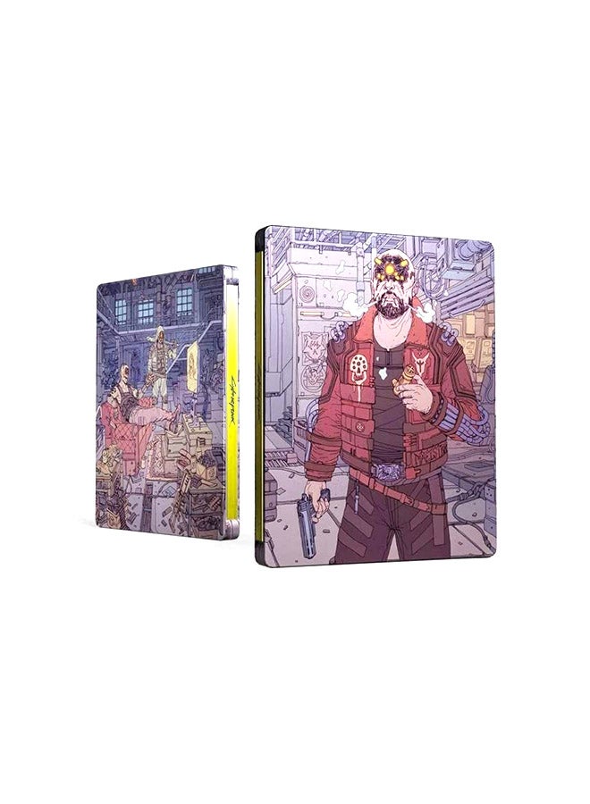 CD PROJEKT RED - Cyberpunk 2077 With Steelbook - English/Arabic - (UAE Version) - action_shooter - playstation_4_ps4 - Image 1