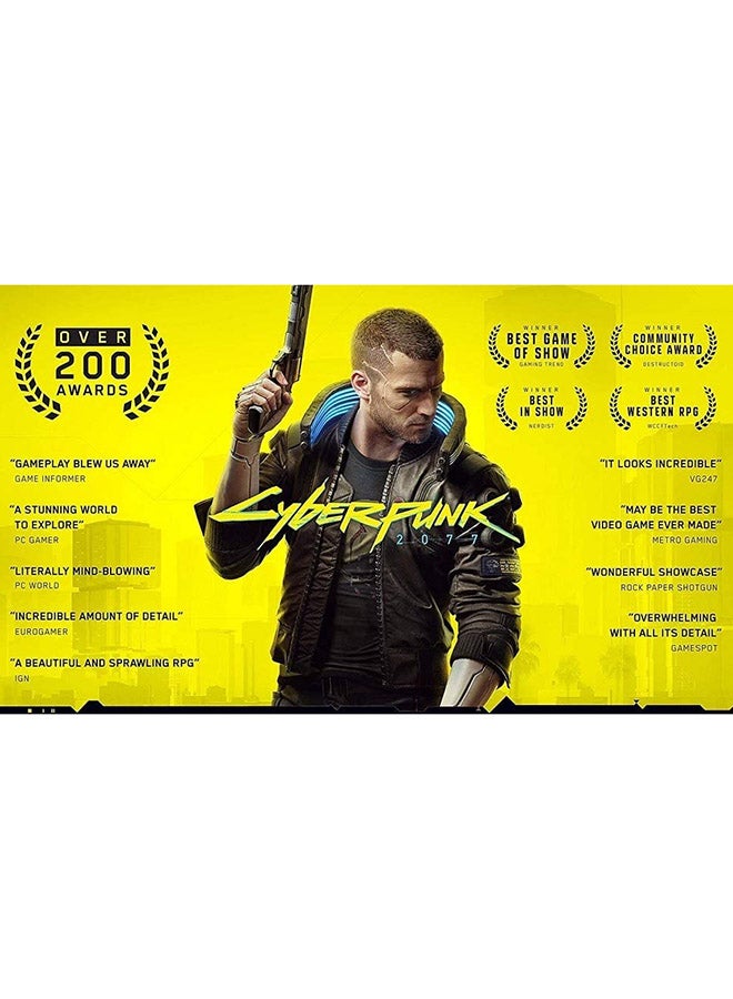 CD PROJEKT RED - Cyberpunk 2077 With Steelbook - English/Arabic - (UAE Version) - action_shooter - playstation_4_ps4 - Image 1