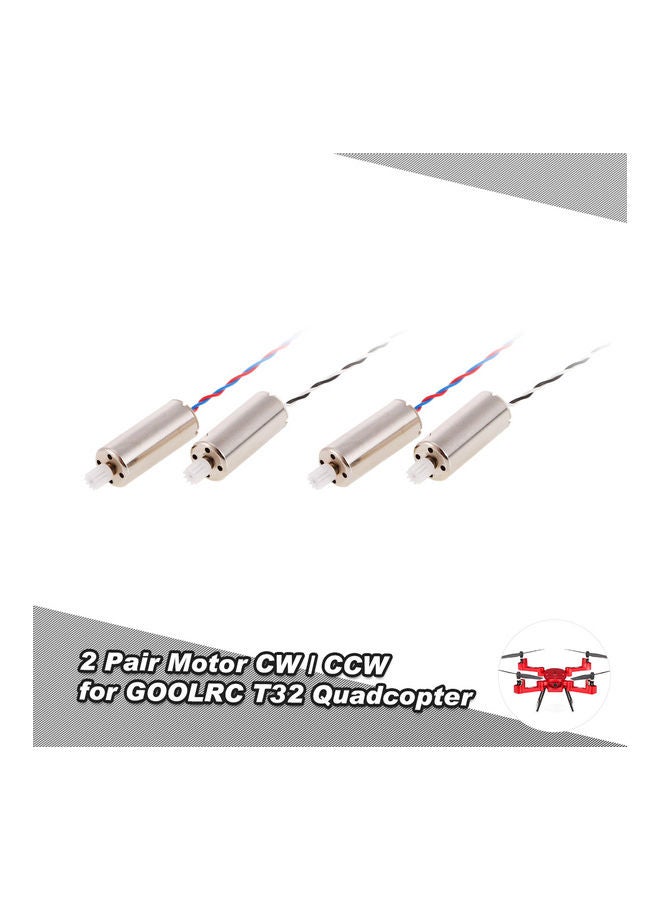 2 Pairs Driving Motor 5 x 2 x 3cm
