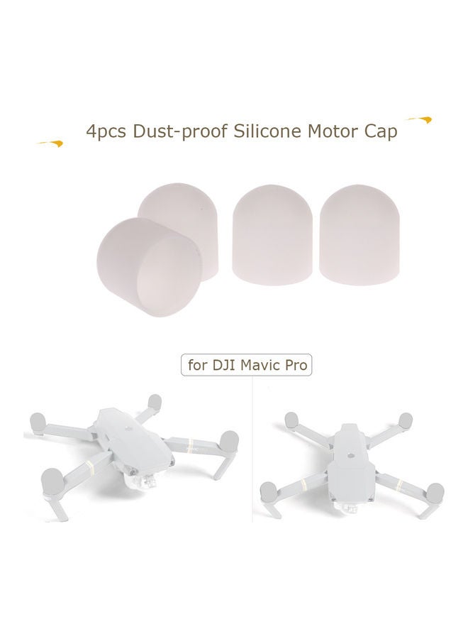 4 Piece Silicone Motor Cap Cover 10 x 3.5 x 8cm  - Image 2