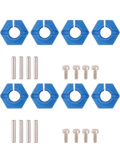 ZD Racing 8 Aluminum Wheel Hex Nuts With Pins Screws 10 x 1 x 6.5cm  - Image 2