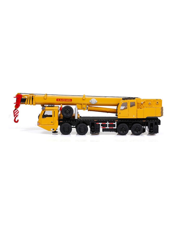Mega Crane Lifter Alloy Model With Steering 26.8x7.8x25.7cm - Image 1