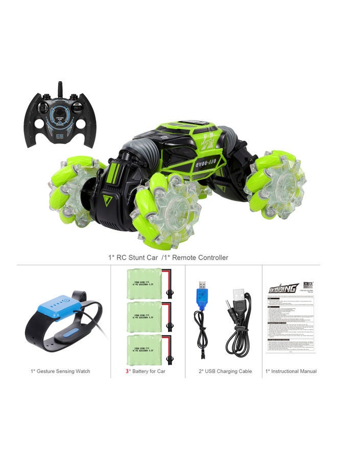 Generic Electric RC Stunt Car With LED Light Music 32x13x22cm  - Image 3