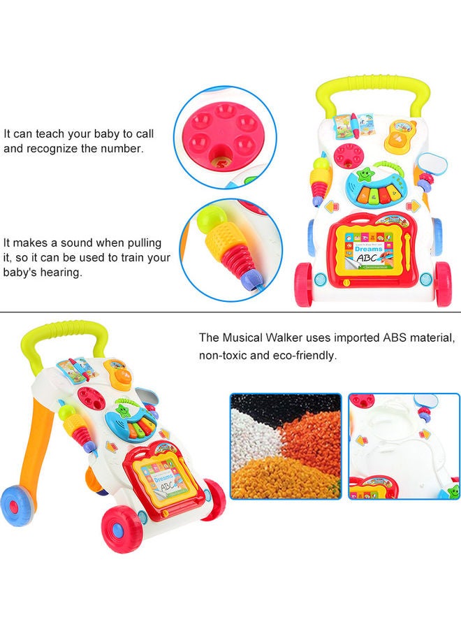 Multifunctional Toddler Trolley Sit-To-Stand 45.00x10.00x34.00cm - Image 4