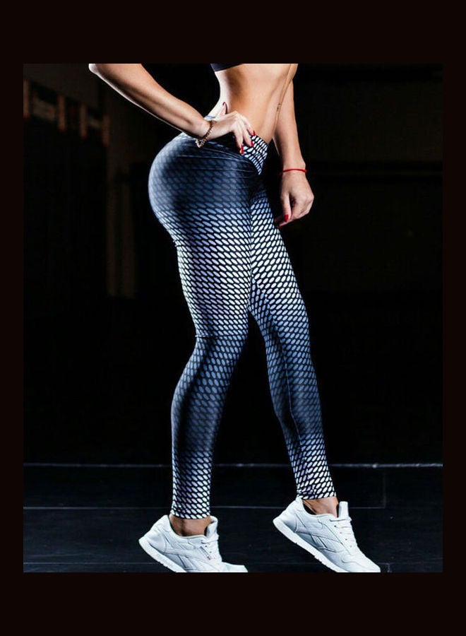 High Waist Push Up Stretch Slim Fit Yoga Pants Compression Tights Leggings Multicolour  - Image 5