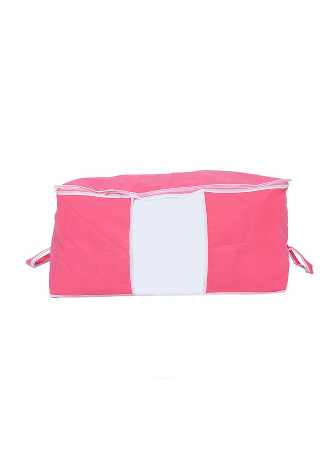 حقيبة تخزين كبيرة توضع تحت السرير وردي 65 x 47 x 33سم - Image 2