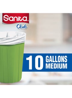 Sanita Trash Bags Biodegrdable Eco Pack 90 Bags White  - Image 3