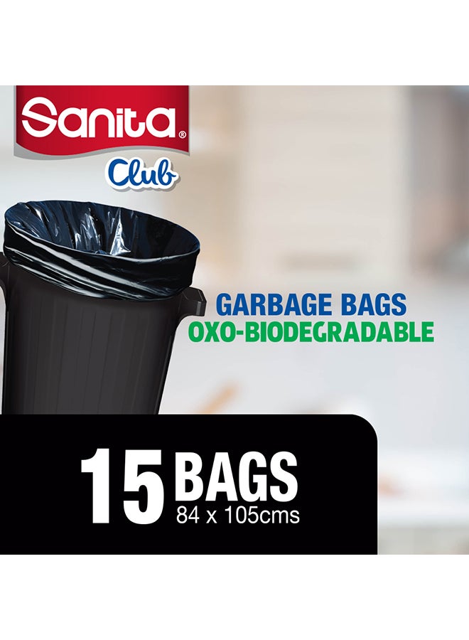 Sanita - 15-Piece Club Trash Clean Bag Set - Image 1