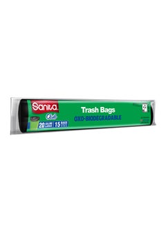 Sanita Trash Bags Biodegrdable 20G 15 Bags  - Image 1