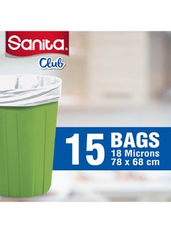 Sanita Trash Bags Biodegrdable 20G 15 Bags  - Image 4
