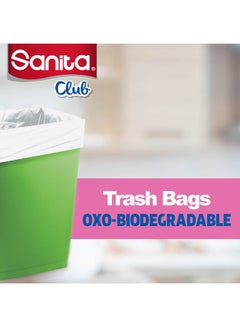Sanita Trash Bags Biodegradable 150 Bags Small White  - Image 2