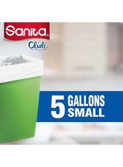 Sanita Trash Bags Biodegradable 150 Bags Small White  - Image 3