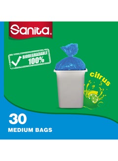 Sanita Scented Trash 30 Bags Clear  - Image 2