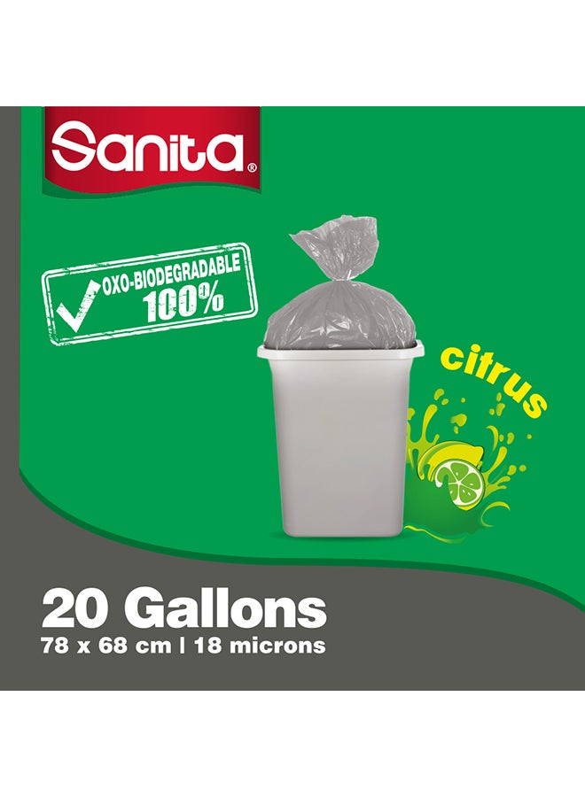 Sanita Scented Trash 15 Bags Clear  - Image 3