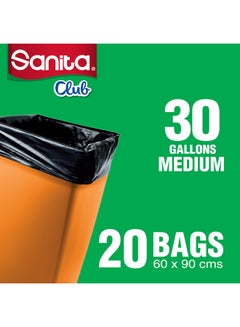 Sanita Garbage Bags Biodegradable 30 Gallons 20 Bags  - Image 3
