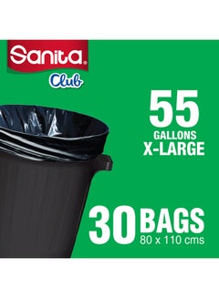 Sanita Garbage Bags Biodegradable 55 Gallons 15 Bags  - Image 3