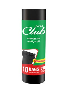 Sanita Garbage Bags Biodegradable 70 Gallons 10 Bags  - Image 1