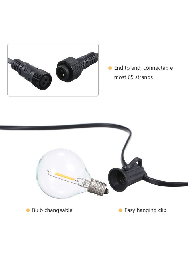 تومشاين قطعتين من شريط إضاءة LED المستخدم للزينة طراز G40 متعدد الألوان 32.50 x 10.00 x 19.50سم  - Image 2