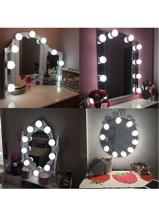 LED Vanity Mirror Lights Kit White 26.00 x 7.00 x 17.00cm  - Image 2