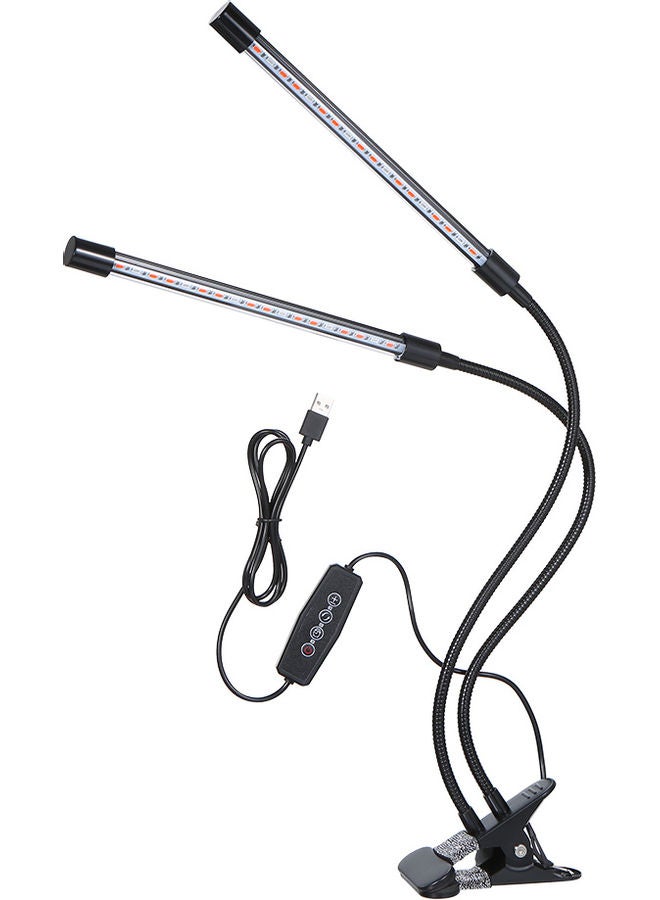 DC5V 18W 2-headed LED Plant Growing Light multicolour 33.00 x 4.80 x 13.00centimeter  - Image 1