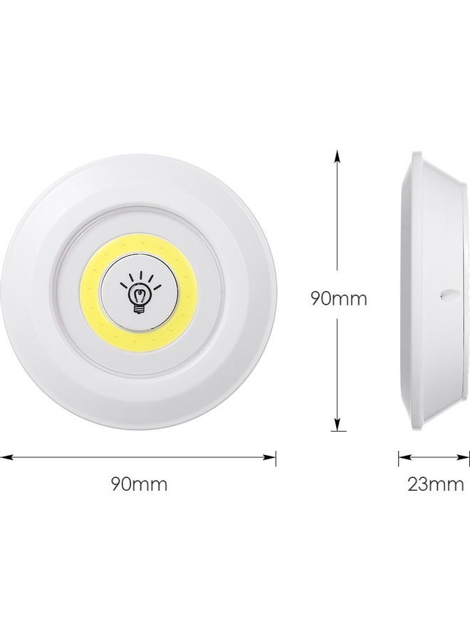 طقم مصابيح LED COB بقدرة 1 واط مكون من ست قطع أبيض 26.50 x 6.60 x 10.60Ø³Ù†ØªÙŠÙ…ØªØ± - Image 4