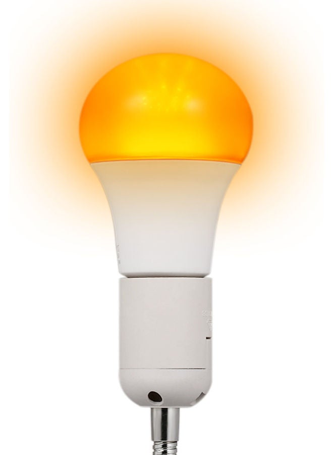 Yellow LED Bug Light Bulb White 11.50 x 6.00 x 6.00centimeter - Image 4