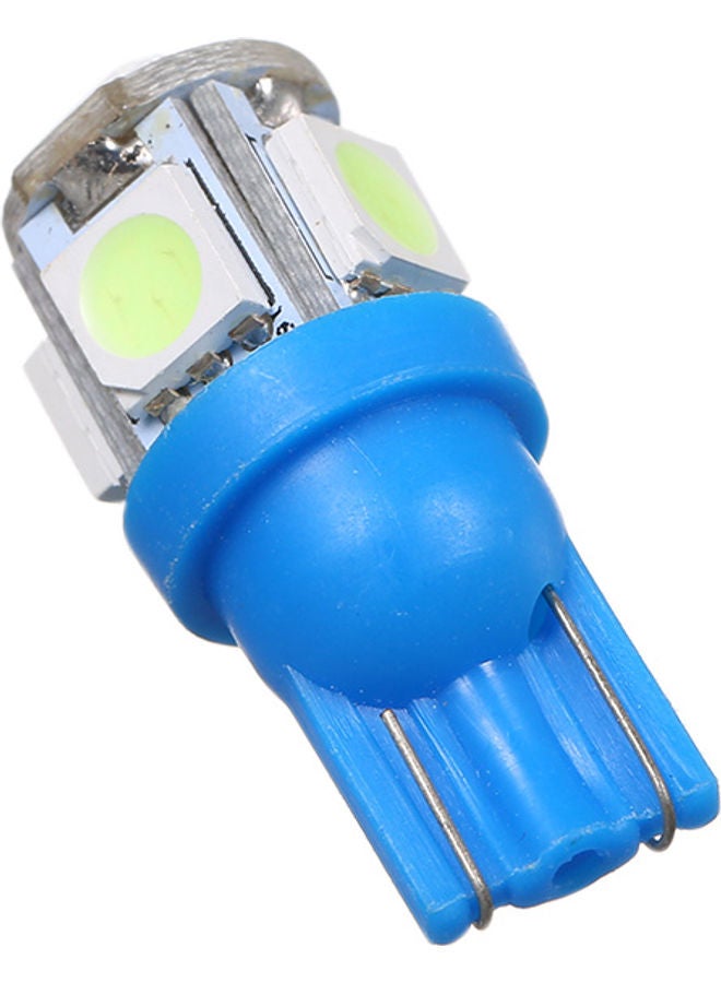 طقم مصابيح LED للسيارة بقدرة 1 وات مكون من 10 قطع أزرق 10.00 x 1.10 x 8.00Ø³Ù†ØªÙŠÙ…ØªØ±