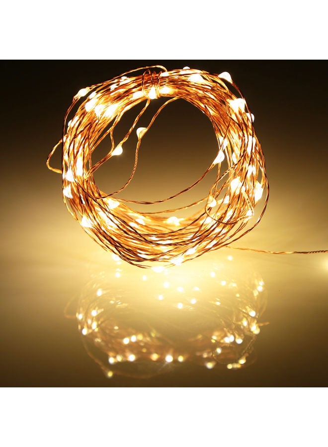 1W 100 LED Fairy Copper String Light multicolour 17.00 x 2.00 x 12.50cm - Image 2